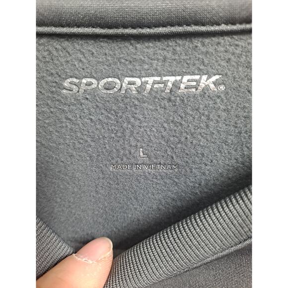 Sport-Tek Men's Black Bloomsburg Softball Long Sleeve Fleece Sweatshirt Size L - Picture 6 of 9